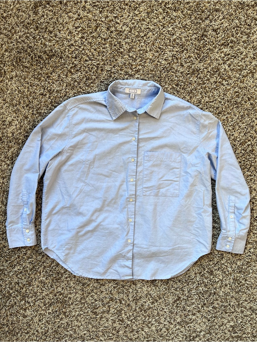 AYR Cotton Button Down Blouse